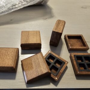 Handmade Wooden Backgammon Board